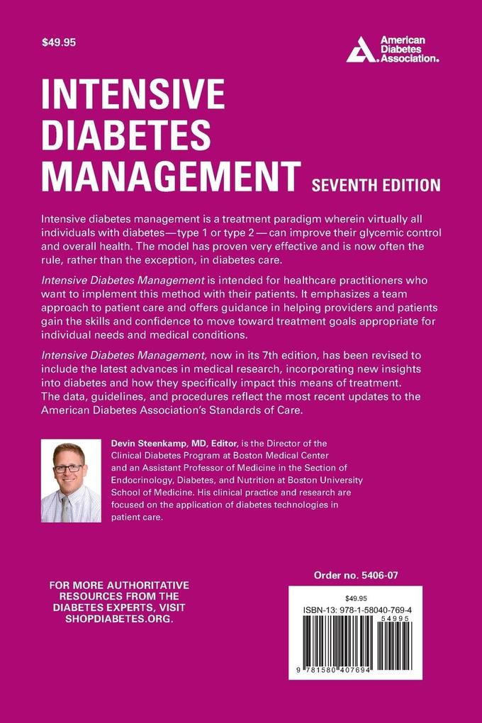 Weitere Ansicht: Intensive Diabetes Management, 7th Edition