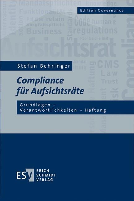 Produktbild: Compliance für Aufsichtsräte | Stefan Behringer