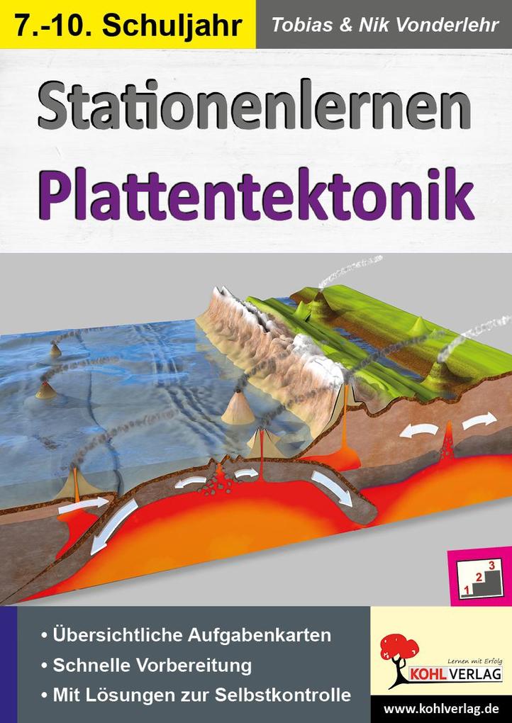 Produktbild: Stationenlernen Plattentektonik | Nik Vonderlehr, Tobias Vonderlehr