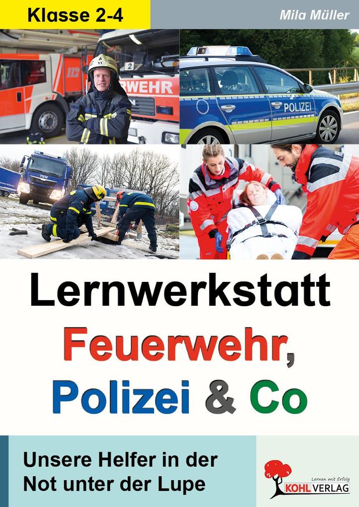 Produktbild: Lernwerkstatt Feuerwehr, Polizei und Co | Mila Müller