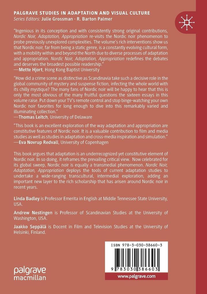 Weitere Ansicht: Nordic Noir, Adaptation, Appropriation
