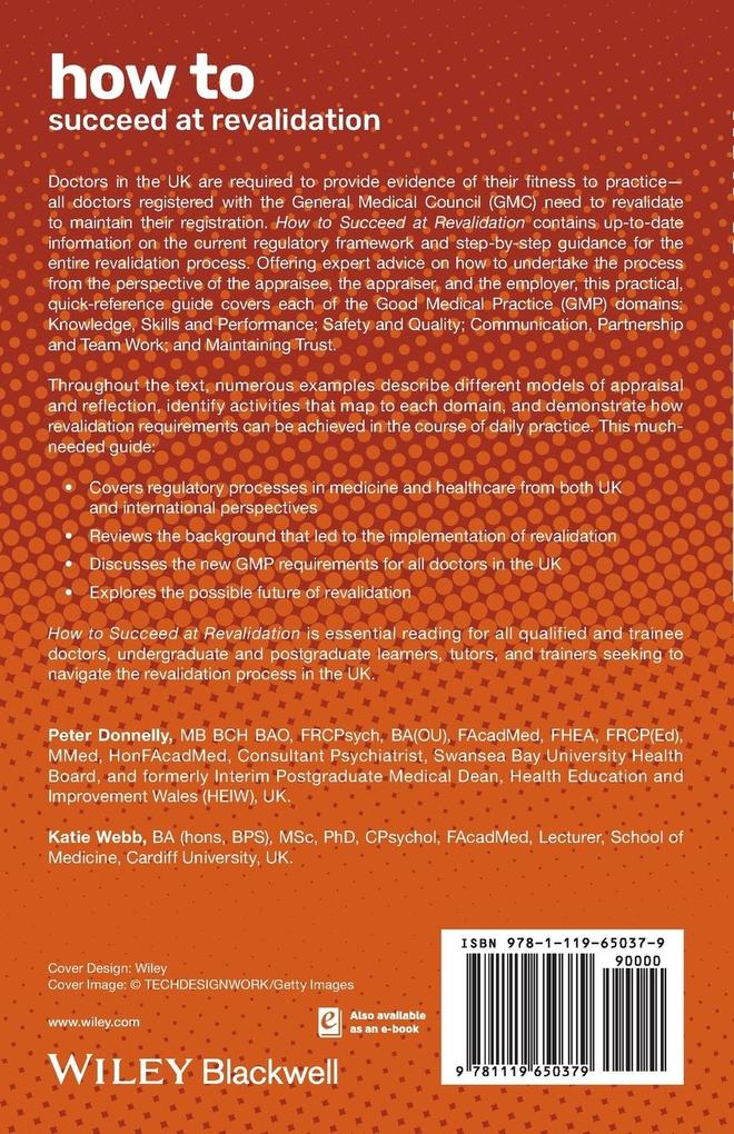 Weitere Ansicht: How to Succeed at Revalidation | Peter Donnelly, Katie Webb