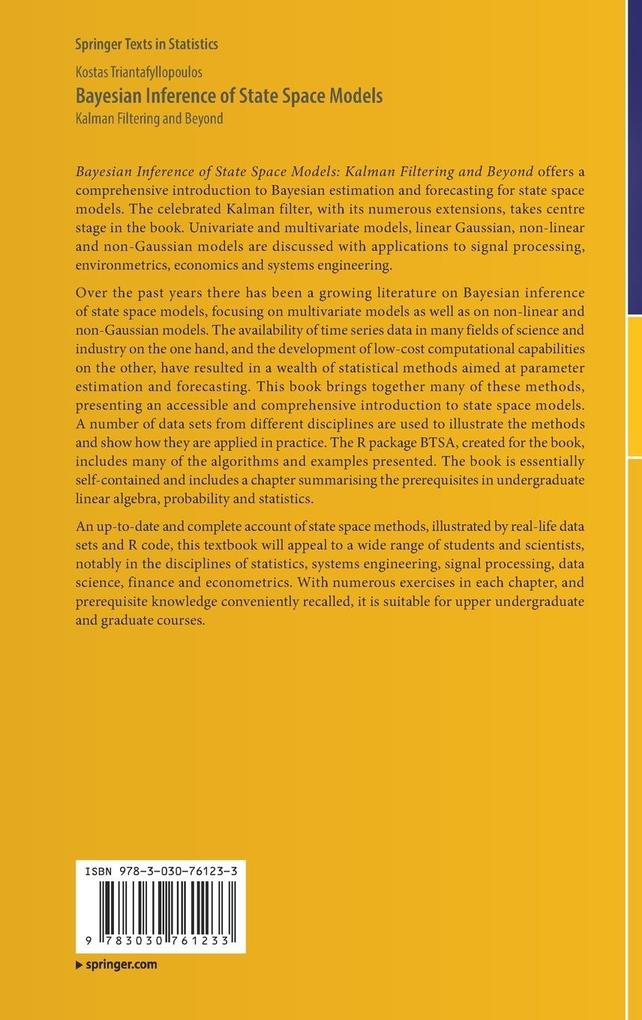 Weitere Ansicht: Bayesian Inference of State Space Models | Kostas Triantafyllopoulos
