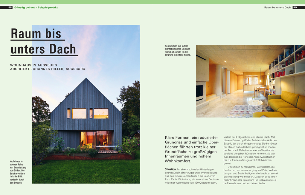 Weitere Ansicht: Günstig bauen | Bettina Rühm