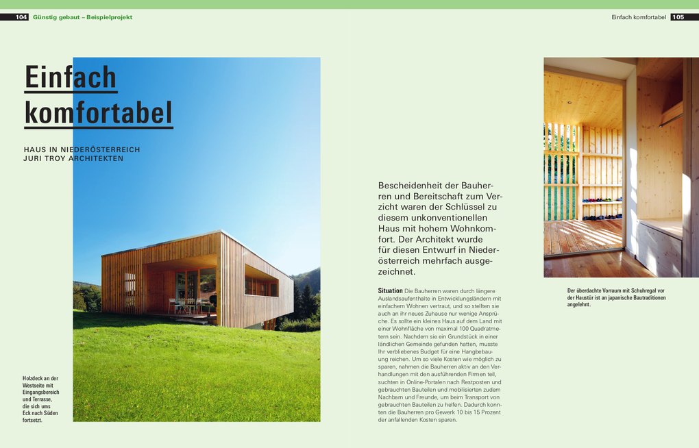 Weitere Ansicht: Günstig bauen | Bettina Rühm