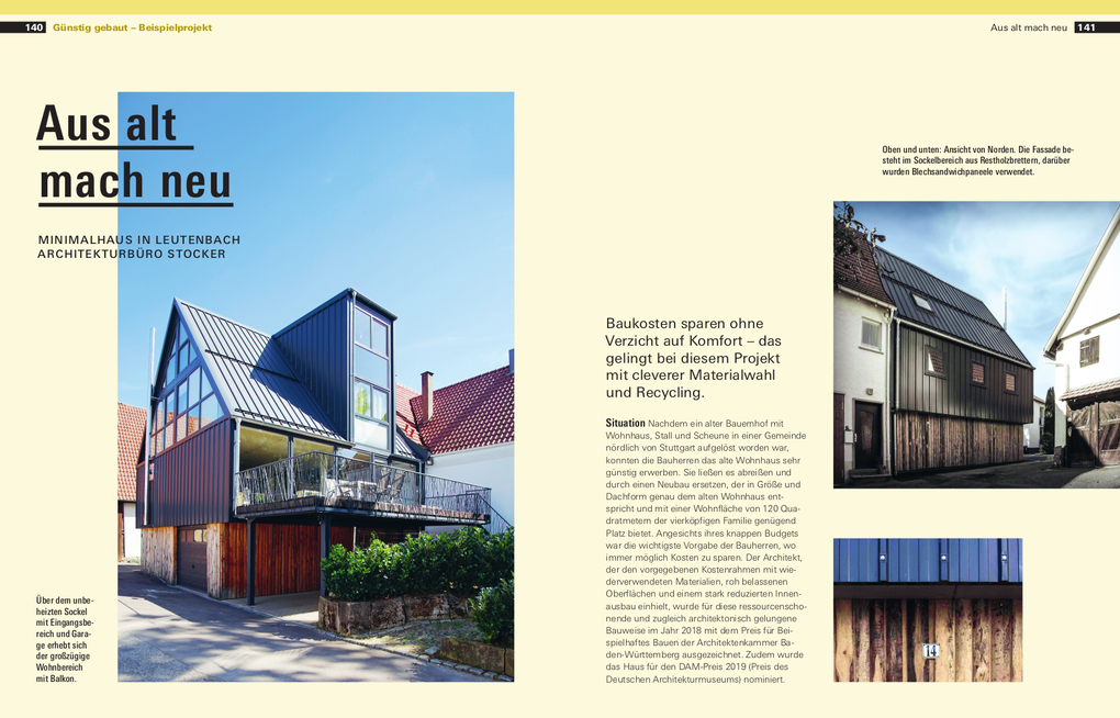 Weitere Ansicht: Günstig bauen | Bettina Rühm