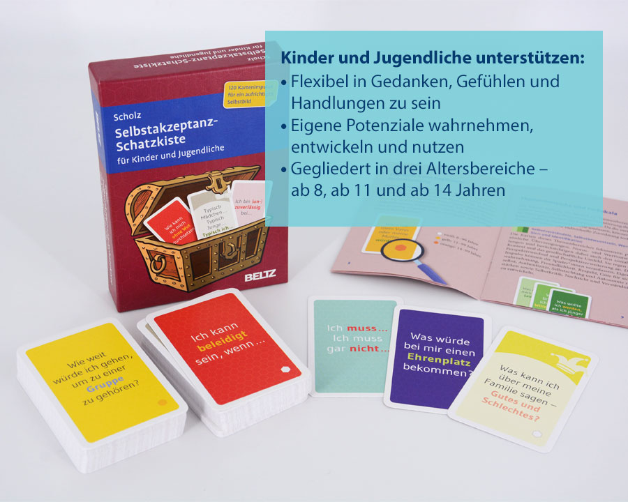 Weitere Ansicht: Selbstakzeptanz-Schatzkiste für Kinder und Jugendliche | Falk Peter Scholz
