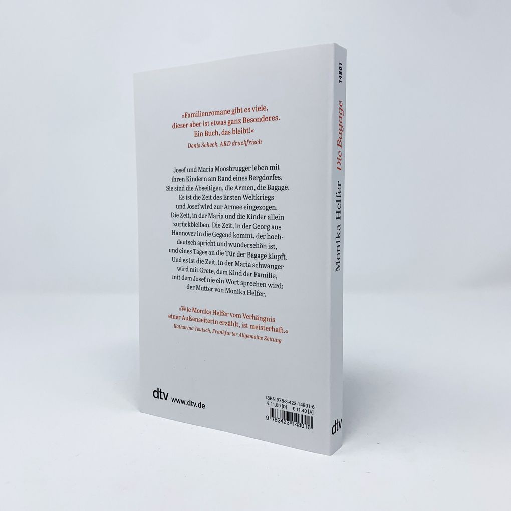 Weitere Ansicht: Die Bagage | Monika Helfer