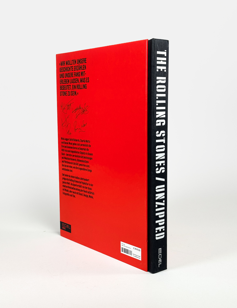 Weitere Ansicht: The Rolling Stones UNZIPPED. Deutschsprachige Ausgabe