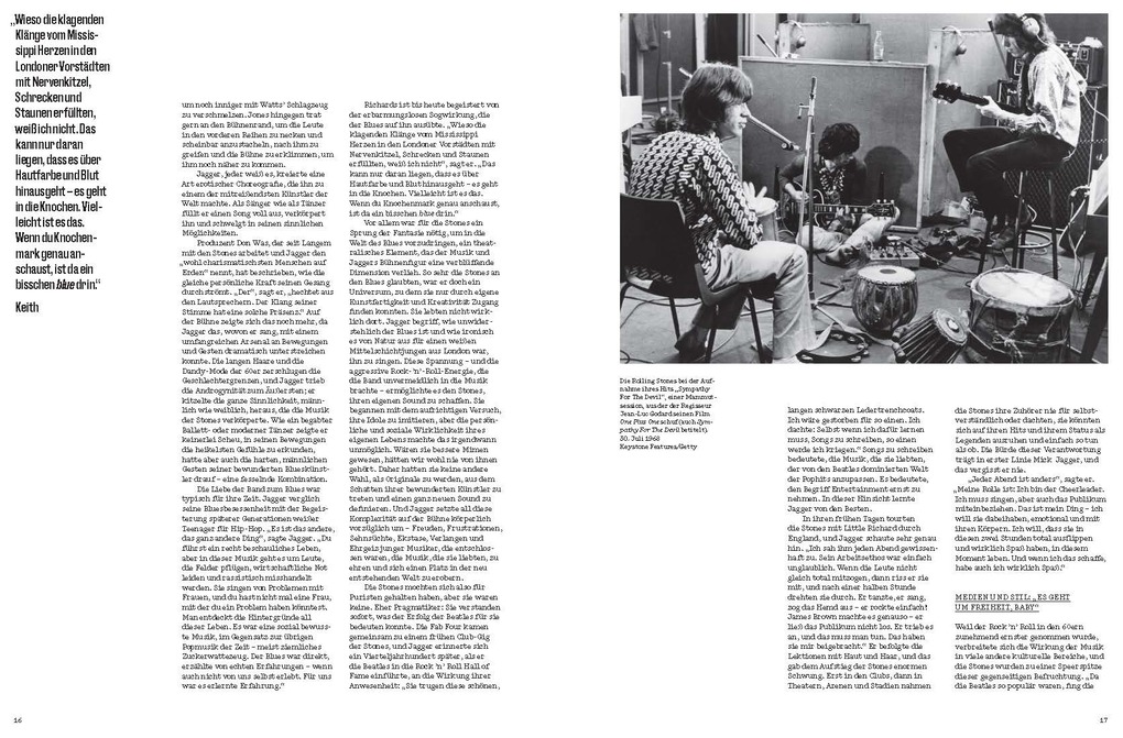 Weitere Ansicht: The Rolling Stones UNZIPPED. Deutschsprachige Ausgabe