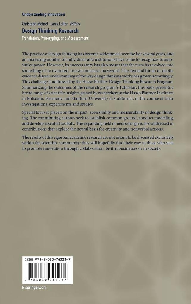 Weitere Ansicht: Design Thinking Research