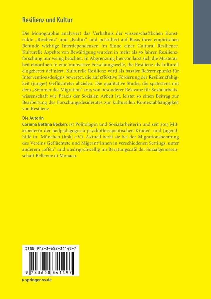 Weitere Ansicht: Resilienz und Kultur | Corinna Bettina Beckers