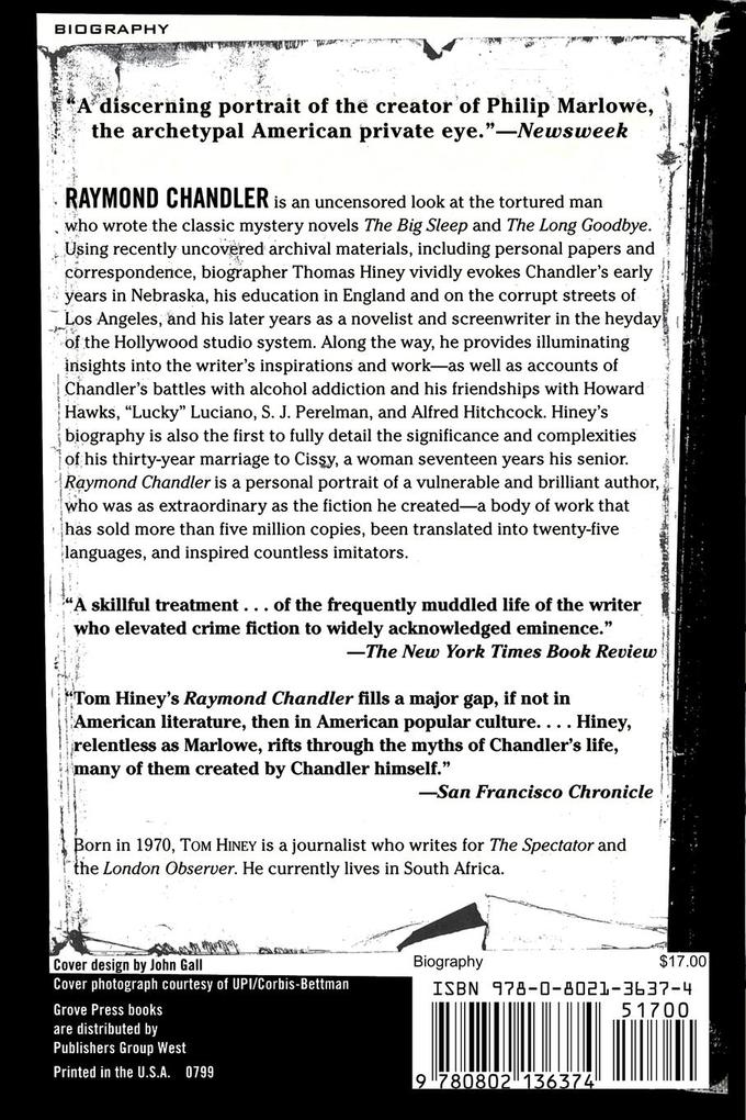 Weitere Ansicht: Raymond Chandler | Tom Hiney