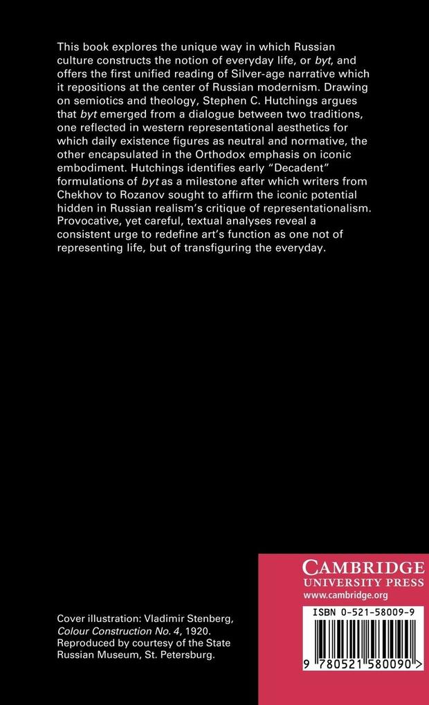Weitere Ansicht: Russian Modernism | Stephen C. Hutchings