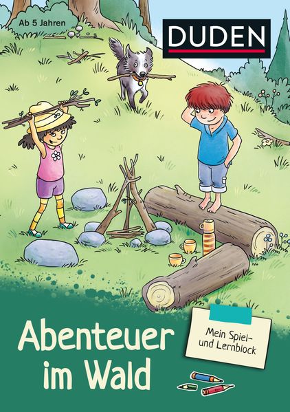 Produktbild: Mein Spiel- und Lernblock 1 - Abenteuer im Wald | Marion Krause