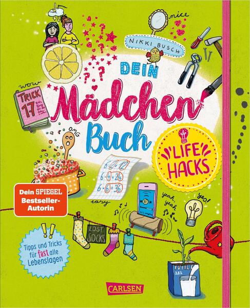 Produktbild: #buch4you: Dein Mädchenbuch: Life Hacks | Nikki Busch