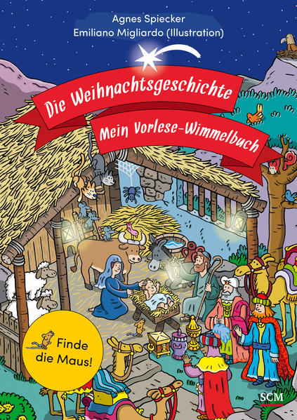 Produktbild: Die Weihnachtsgeschichte - Mein Vorlese-Wimmelbuch | Agnes Spiecker