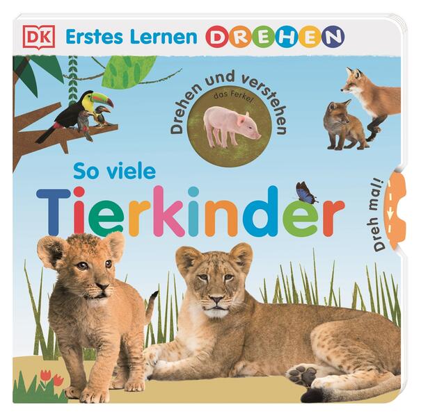 Produktbild: Erstes Lernen Drehen. So viele Tierkinder