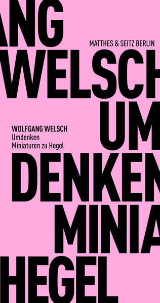 Produktbild: Umdenken | Wolfgang Welsch