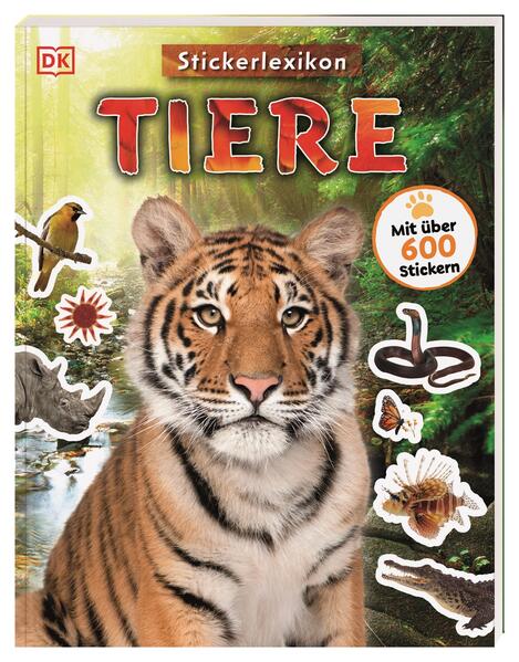 Produktbild: Sticker-Lexikon. Tiere