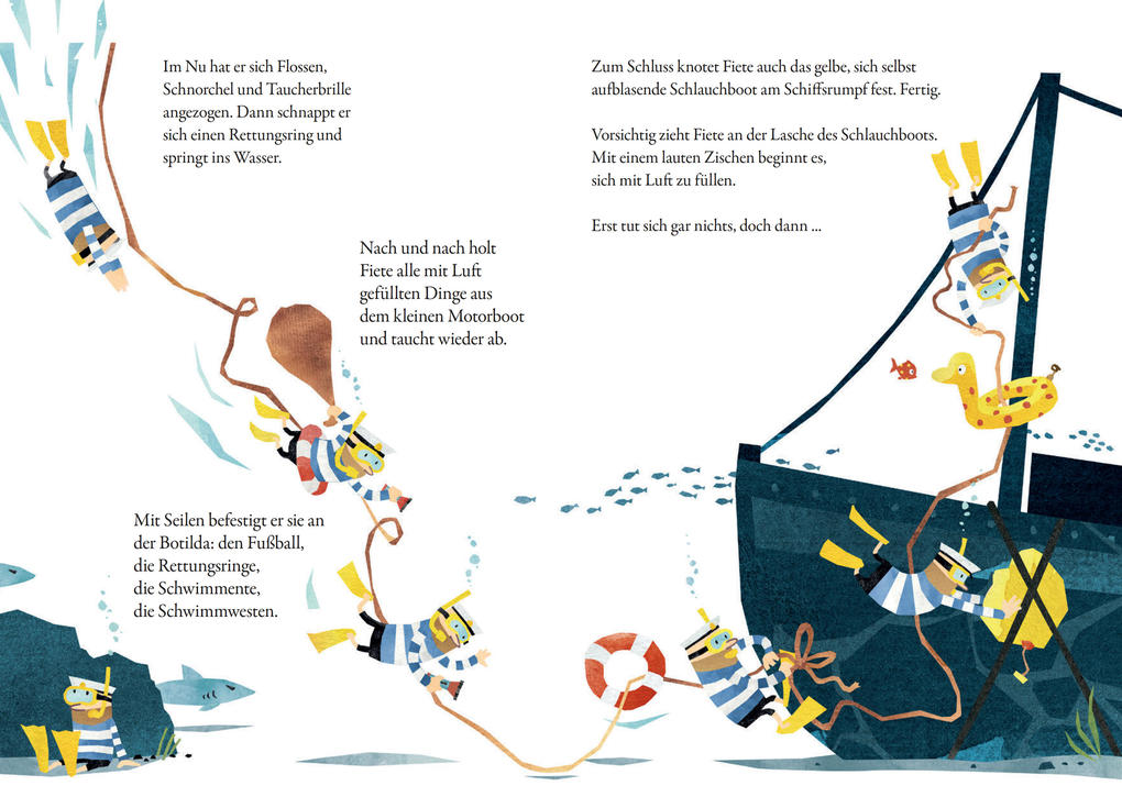 Weitere Ansicht: Fiete - Das versunkene Schiff (Mini-Ausgabe) | Ahoiii Entertainment UG