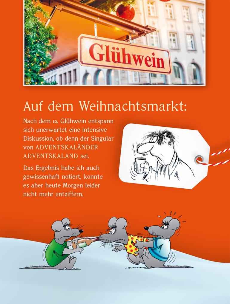 Weitere Ansicht: Fröhliche Adventszeit! | Uli Stein