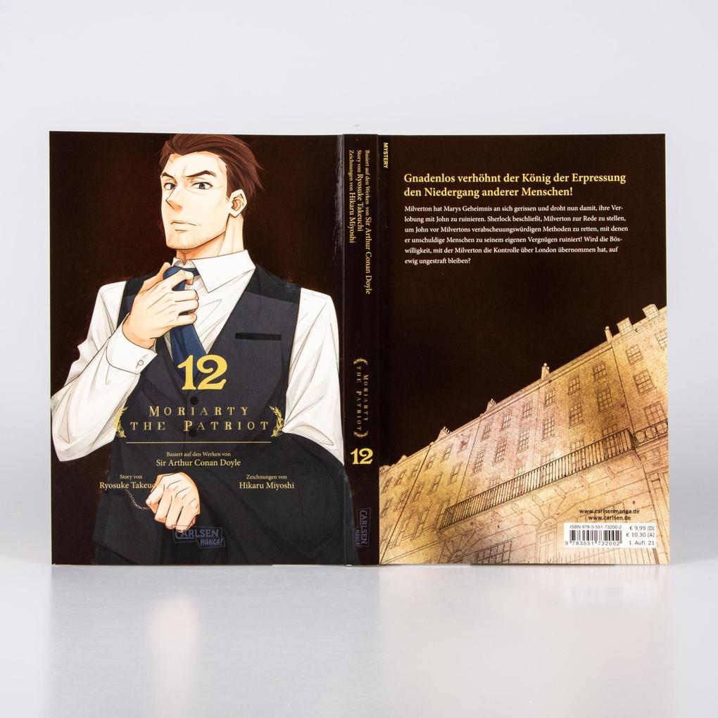 Weitere Ansicht: Moriarty the Patriot 12 | Ryosuke Takeuchi