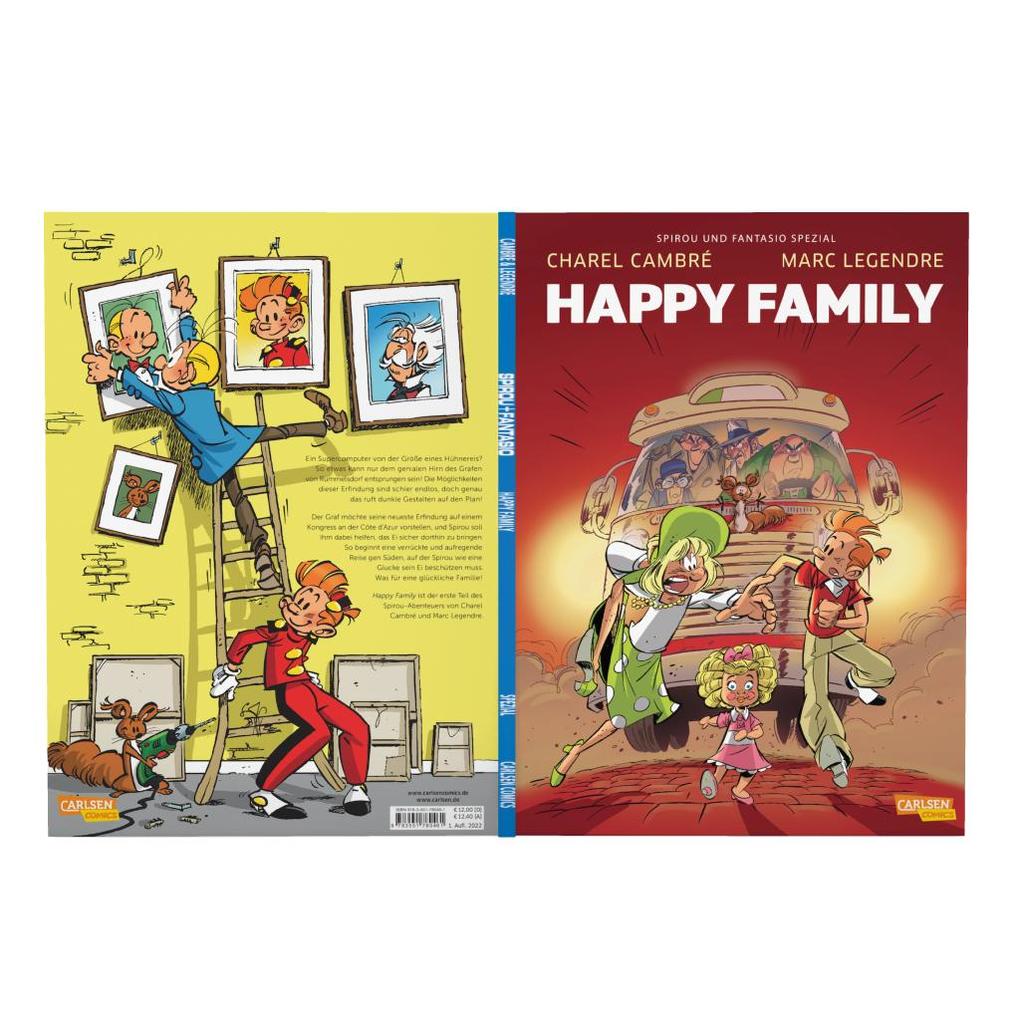 Weitere Ansicht: Spirou und Fantasio Spezial 35: Happy Family | Marc Legendre
