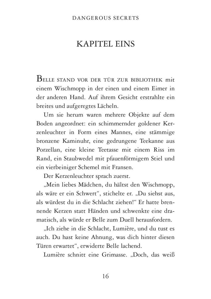 Weitere Ansicht: Disney - Dangerous Secrets 2: Belle und DAS ENDLOSE BUCH (Die Schöne und das Biest) | Walt Disney, Jennifer Donnelly