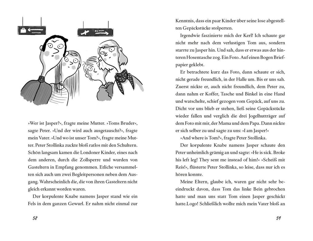 Weitere Ansicht: Das Austauschkind | Christine Nöstlinger