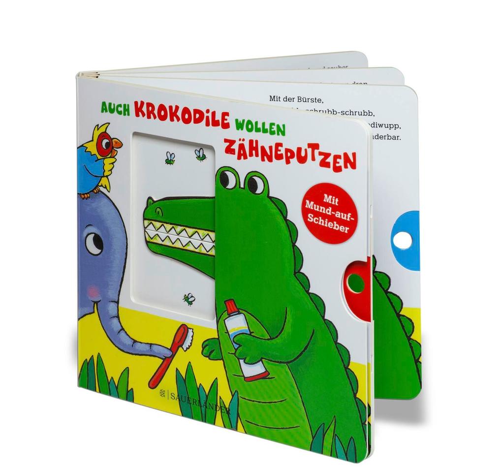 Weitere Ansicht: Auch Krokodile wollen Zähneputzen | Carla Häfner