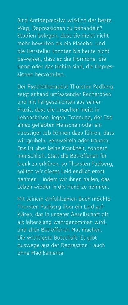 Weitere Ansicht: Die Depressions-Falle | Thorsten Padberg