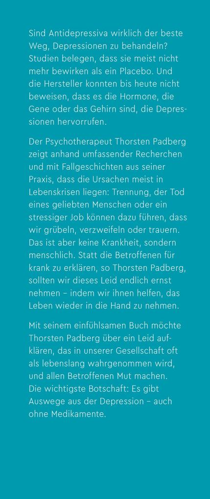 Weitere Ansicht: Die Depressions-Falle | Thorsten Padberg
