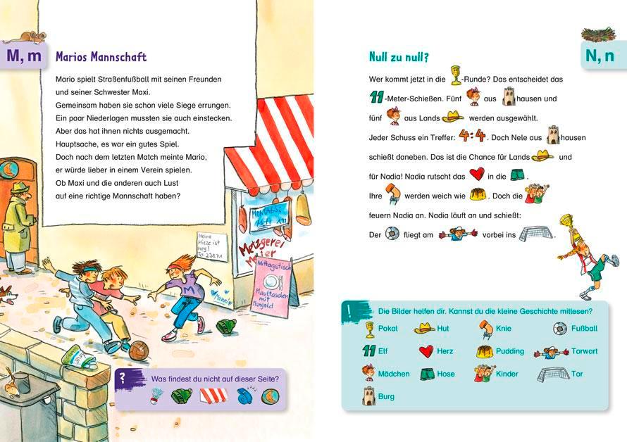 Weitere Ansicht: Duden Leseprofi - Lustige Abc-Geschichten für Vorschule und Schulstart | Dagmar Binder