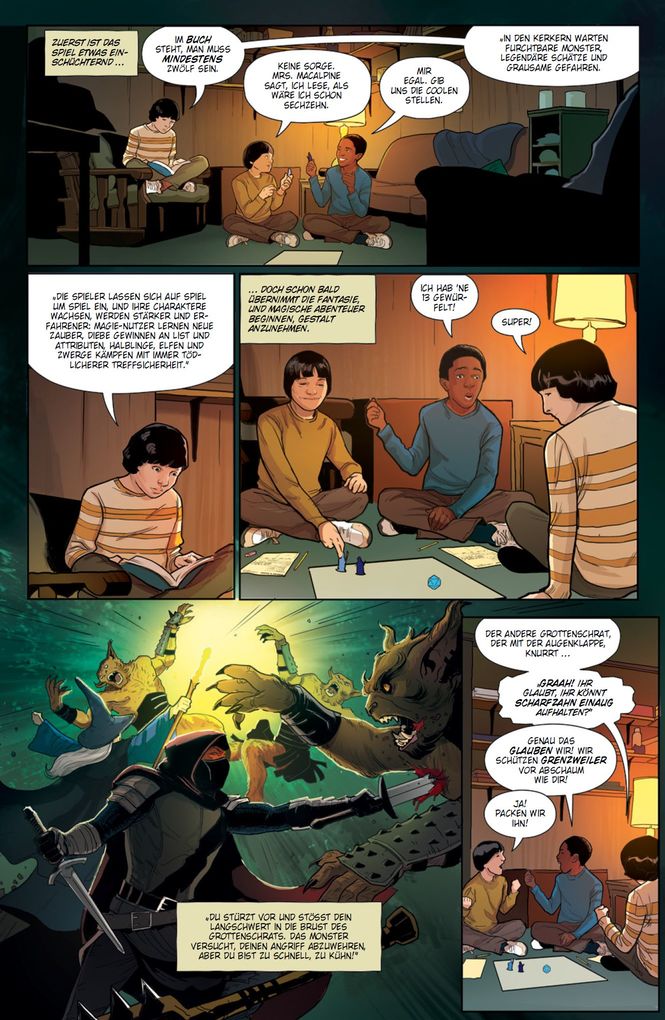 Weitere Ansicht: Stranger Things und Dungeons & Dragons | Jody Houser, Jim Zub, Diego Galindo