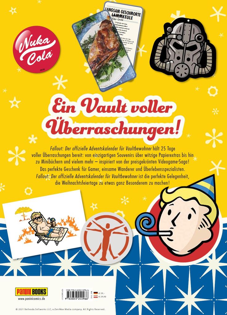 Weitere Ansicht: Fallout: Der offizielle Adventskalender für Vaultbewohner | Panini