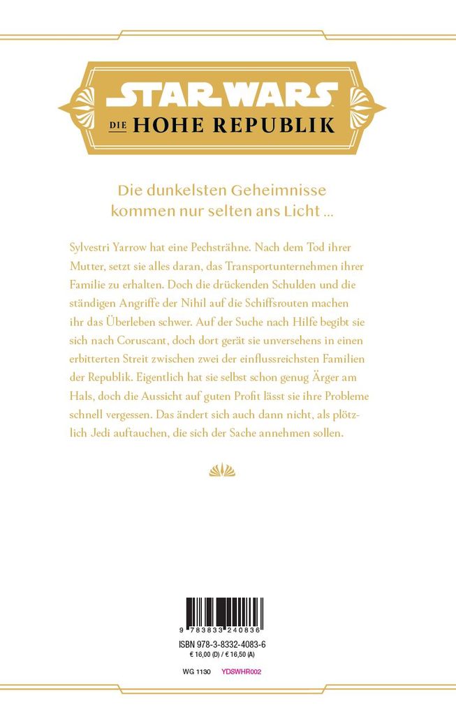 Weitere Ansicht: Star Wars: Die Hohe Republik - Aus den Schatten | Justina Ireland