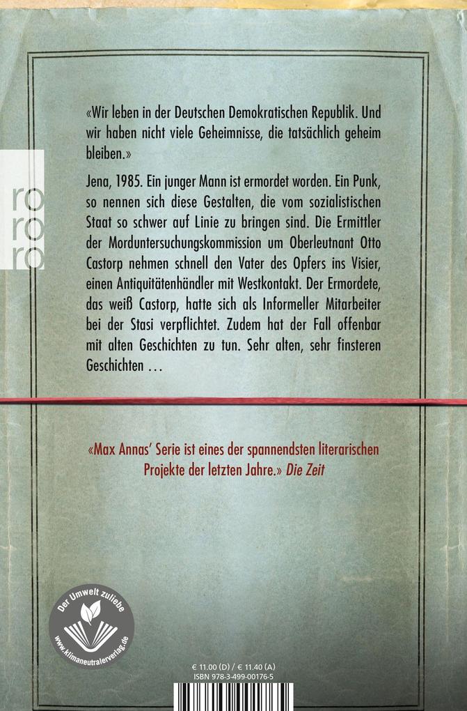 Weitere Ansicht: Morduntersuchungskommission: Der Fall Melchior Nikoleit | Max Annas
