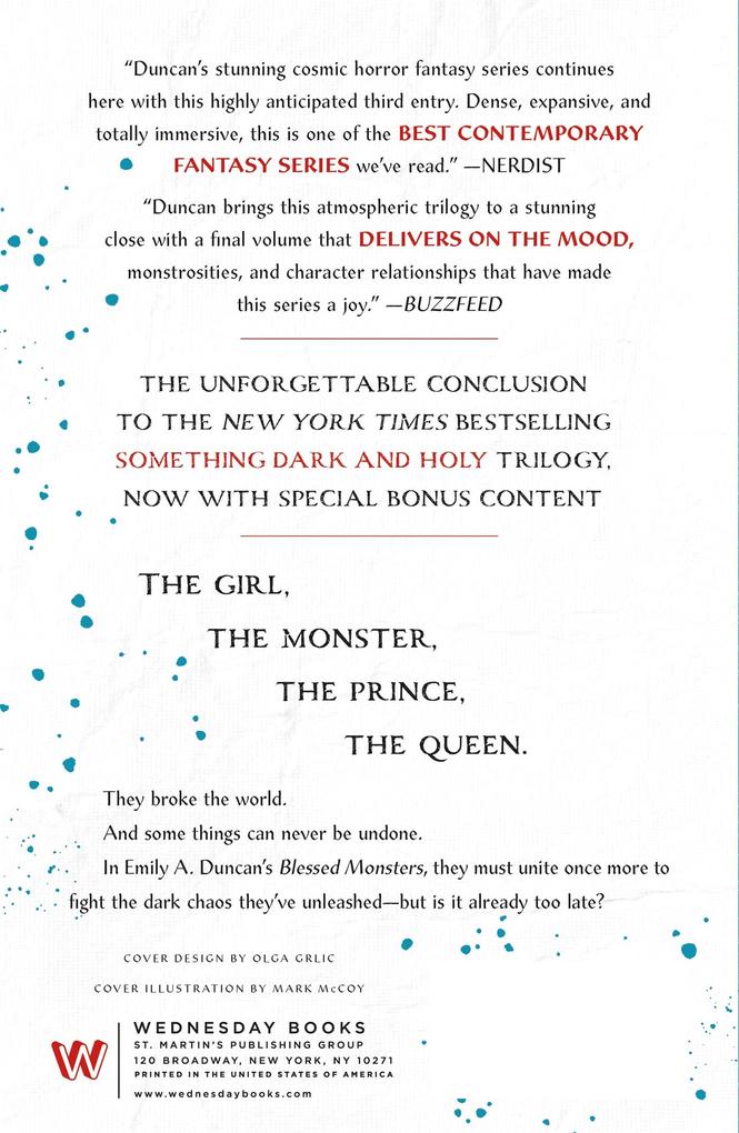 Weitere Ansicht: Blessed Monsters | Emily A. Duncan