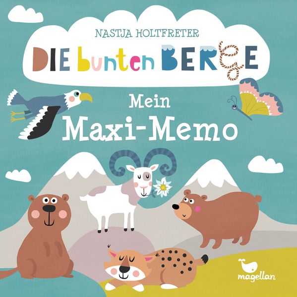 Produktbild: Die bunten Berge - Mein Maxi-Memo