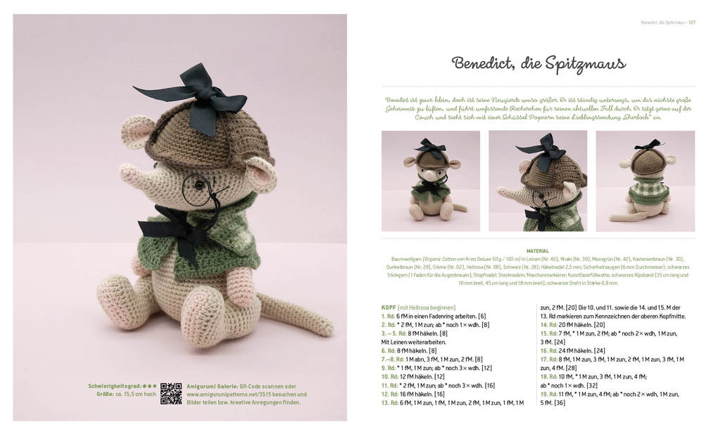 Weitere Ansicht: Tierisch süße Häkelfreunde - Im Pastell-Wunderland | Erinna Lee