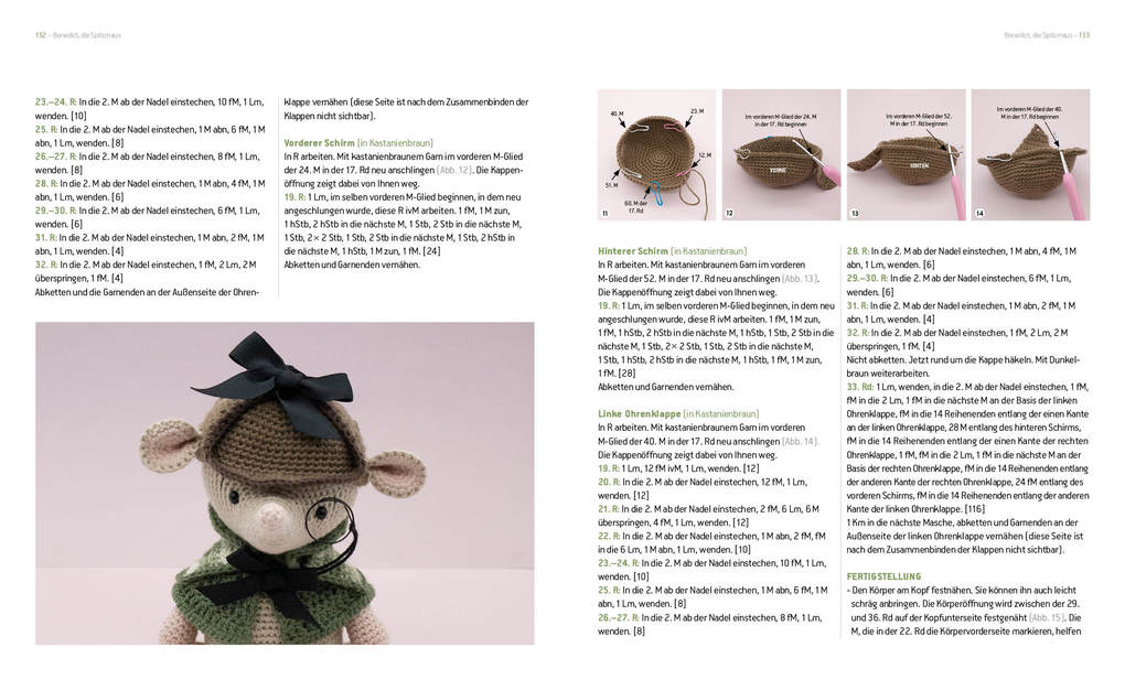 Weitere Ansicht: Tierisch süße Häkelfreunde - Im Pastell-Wunderland | Erinna Lee