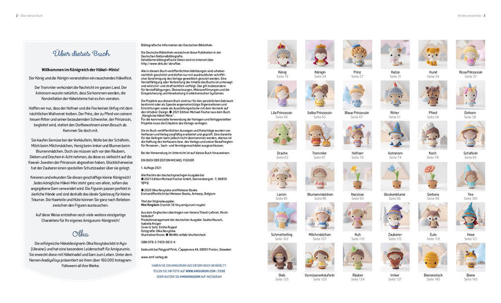 Weitere Ansicht: Königliche Häkel-Minis | Olka Novytska