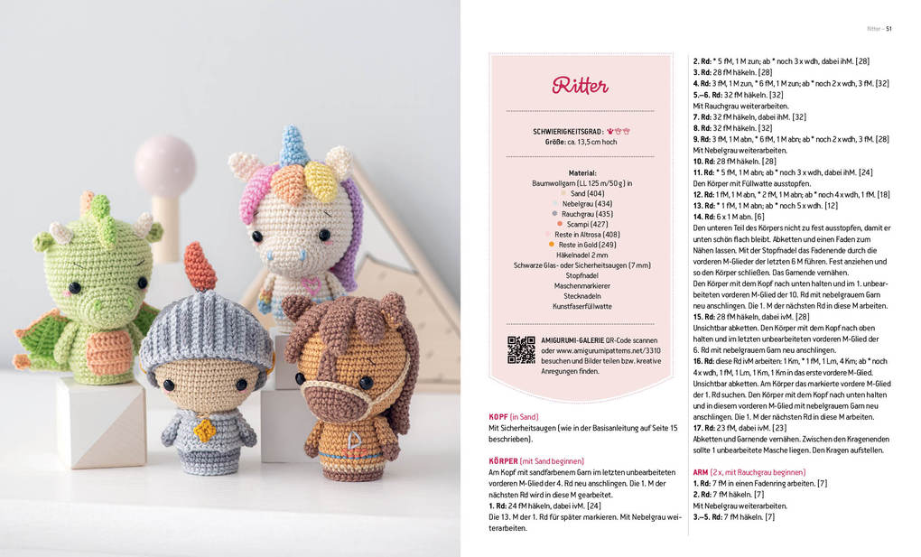 Weitere Ansicht: Königliche Häkel-Minis | Olka Novytska