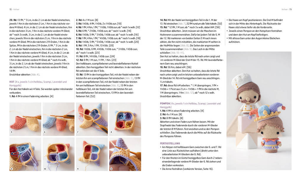 Weitere Ansicht: Königliche Häkel-Minis | Olka Novytska