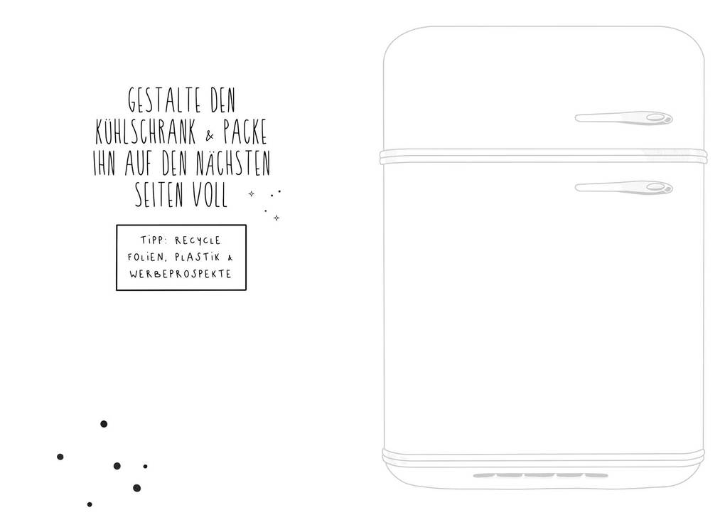 Weitere Ansicht: Blah Blah Journal - Dein verrücktes Mitmach-Buch - Mal es fertig! Von YouTuberin Foxy Draws | Foxy Draws