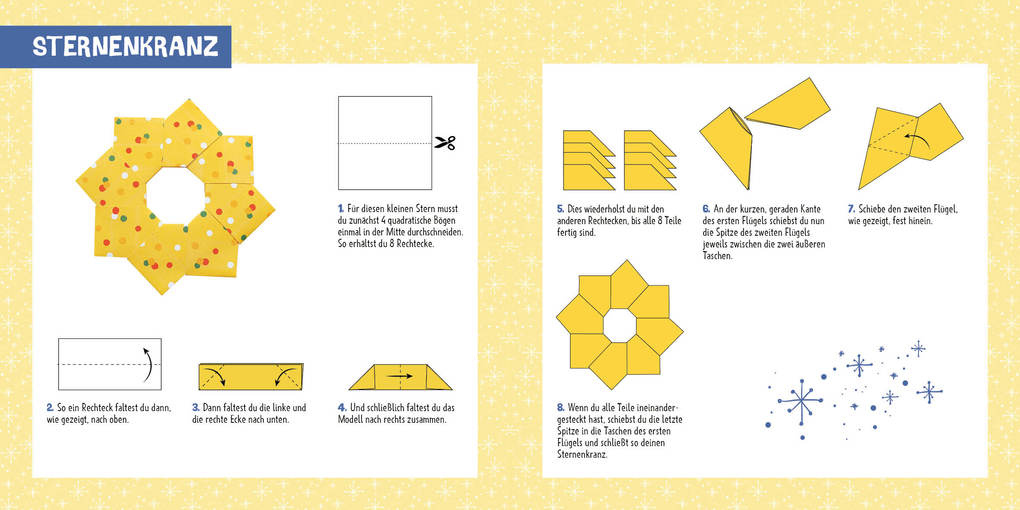 Weitere Ansicht: 111 x Sterne falten - Frohe Weihnachten! | Ina Mielkau