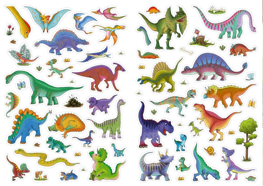 Weitere Ansicht: Mein Stickeralbum Dinosaurier | Klara Kamlah