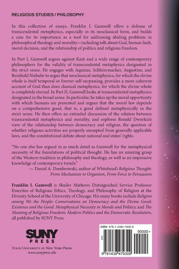 Weitere Ansicht: On Metaphysical Necessity | Franklin I. Gamwell