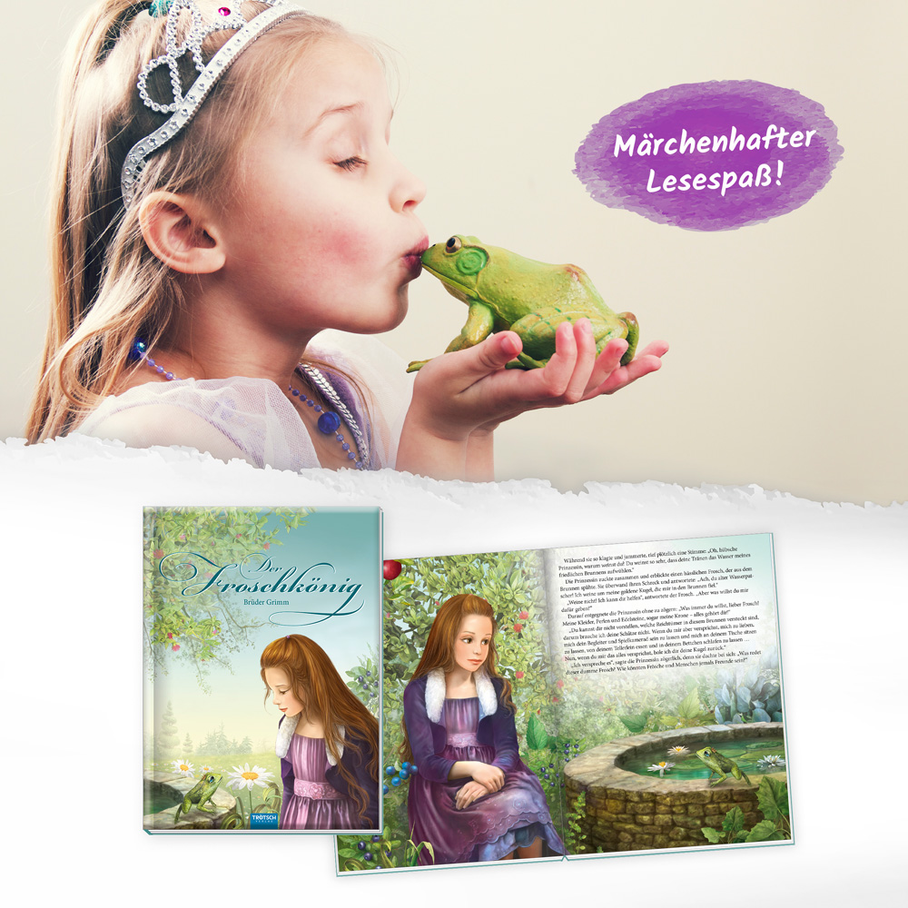 Weitere Ansicht: Trötsch Märchenbuch Der Froschkönig